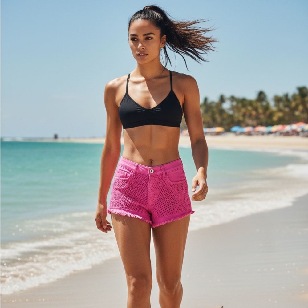 Billabong Bright Pink Shorts